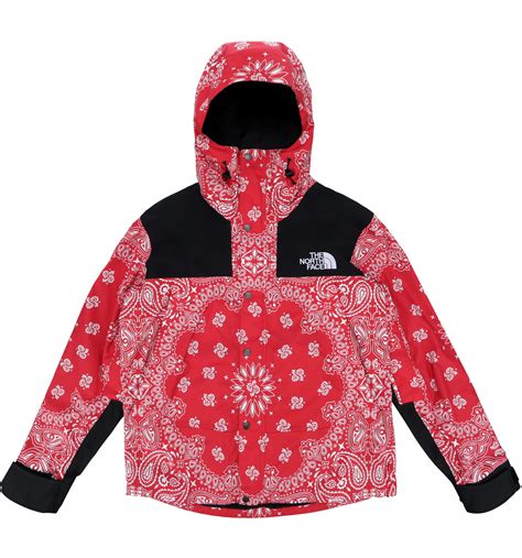 supreme bandana north face